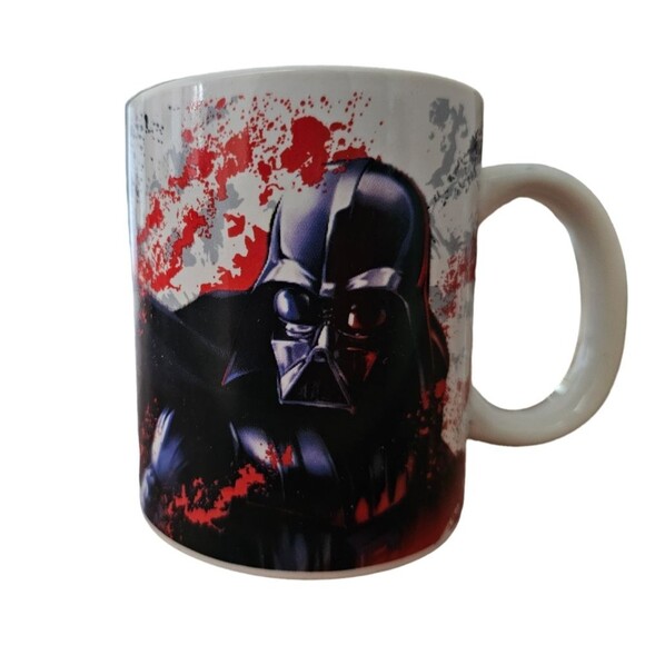 Star Wars Mug Collection Darth Vader, Yoda, Obi-Wan, Emperor, Boba Fett Ceramic - Picture 4 of 14